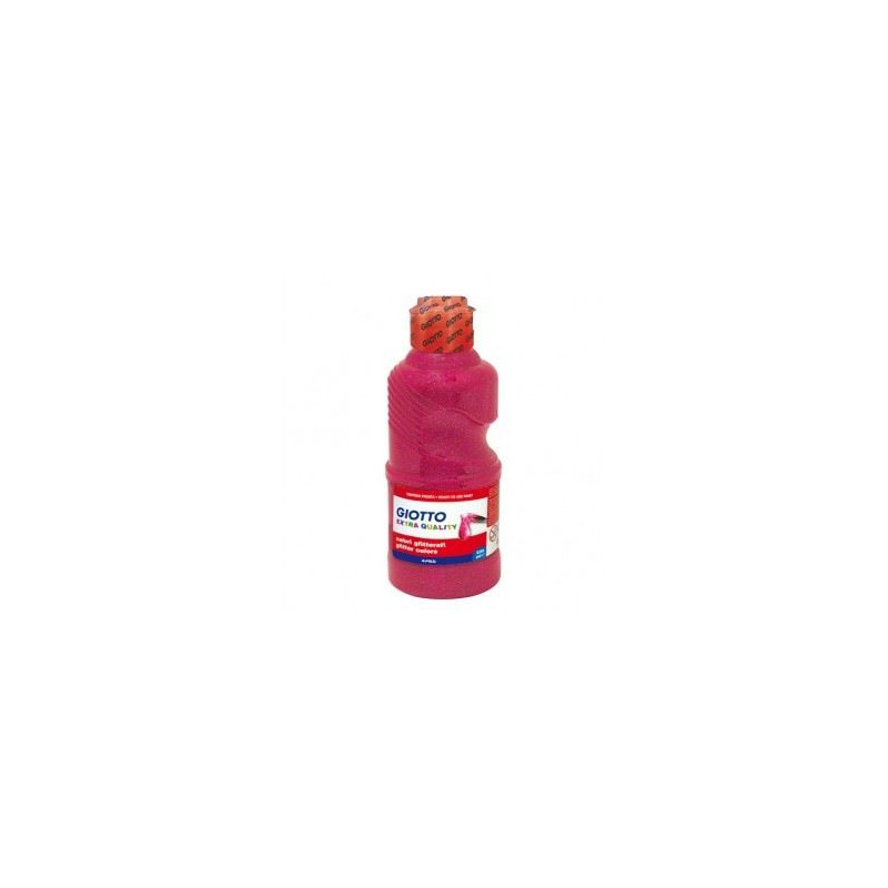 Colori a tempera glitter giotto magenta 250ml