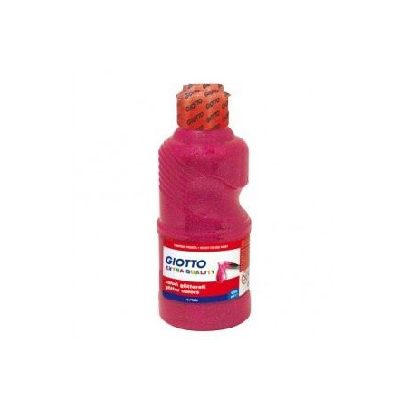 Colori a tempera glitter giotto magenta 250ml