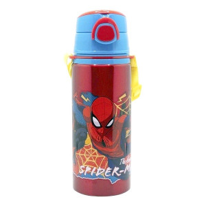 Borraccia Spiderman con beccuccio e tracolla 730ml