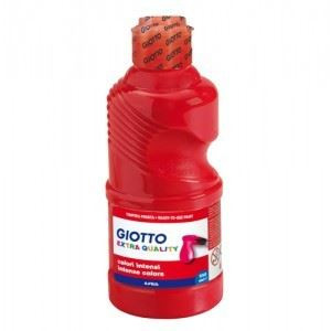 colori a tempera pronta Giotto rosso scarlatto da 250ml