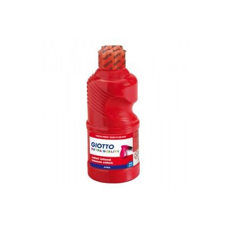 colori a tempera pronta Giotto rosso scarlatto da 250ml