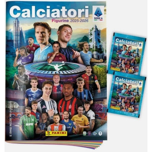 ALBUM + 2 BUSTINE CALCIATORI 2025/2026 PANINI