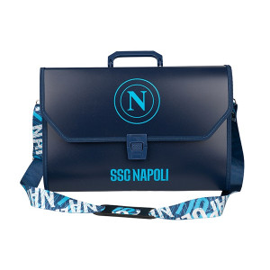 Cartella Valigetta PPL SSC Napoli 26x39 + tracolla Colourbook