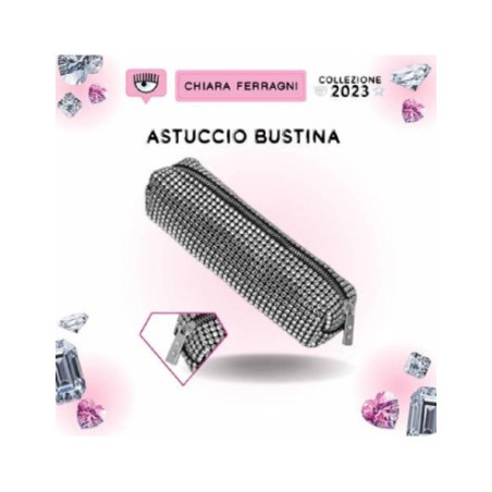 OFFERTA Astuccio bustina Chiara Ferragni con strass (listino € 29,90)
