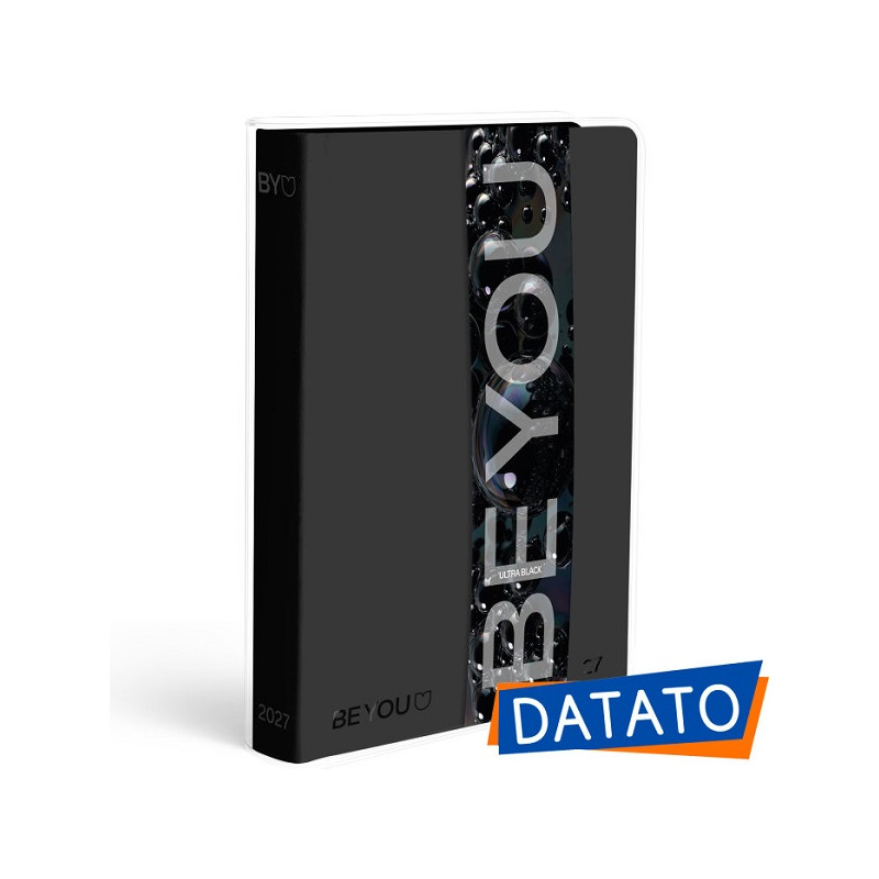 DIARIO AGENDA 16 MESI EASY 12,5X16,5 BE-YOU ULTRA BLACK 2026-2027BE9BP000