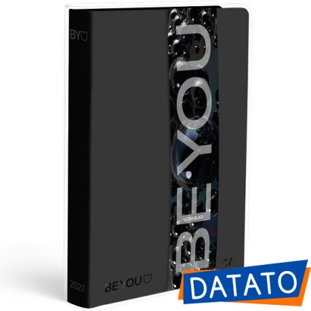 DIARIO AGENDA 16 MESI EASY 12,5X16,5 BE-YOU ULTRA BLACK 2026-2027BE9BP000