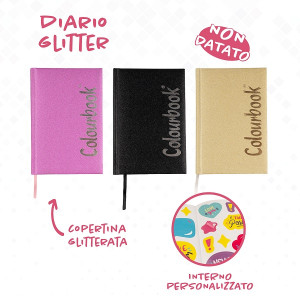 Diario Colourbook Glitter