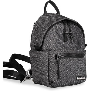 Zaino Colourbook glitter NERO/SILVER