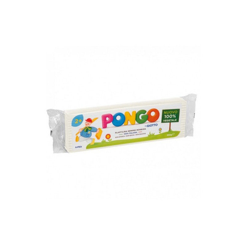 Plastilina giotto pongo VEGETALE giallo da 350gr