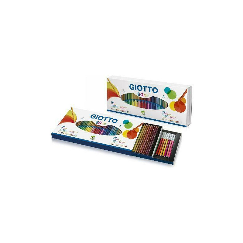 Kit Pastelli giotto stilnovo 50pz + 40 turbocolor