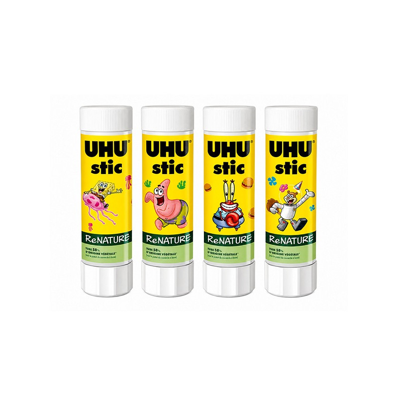 Colla stick UHU 21gr Spongebob