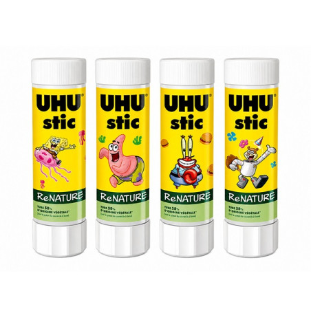 Colla stick UHU 8,2gr Spongebob
