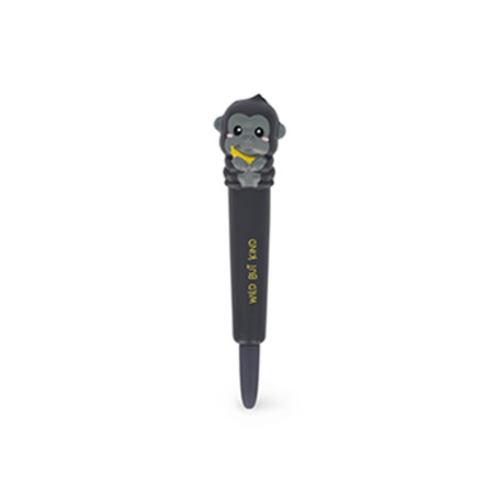 SQUEEZIES - PENNA A INCHIOSTRO GEL ANTISTRESS - GORILLA - LEGAMI