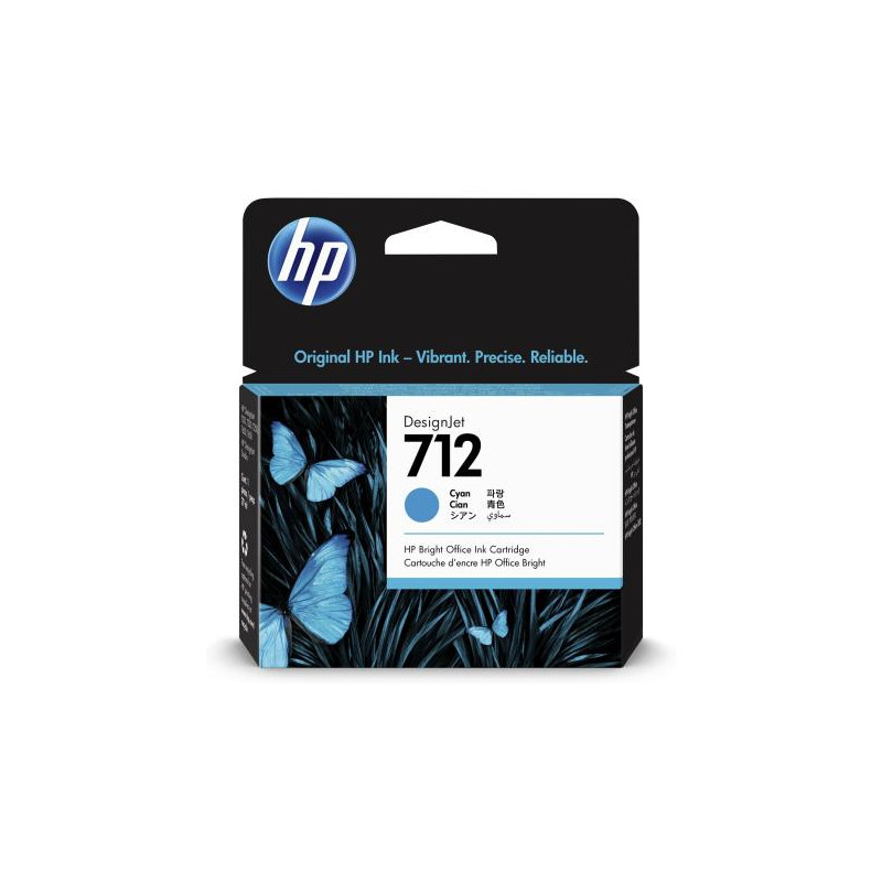 Cartuccia HP n.712 cyano 29ml orig