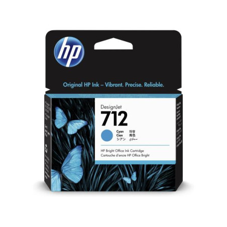Cartuccia HP n.712 cyano 29ml orig
