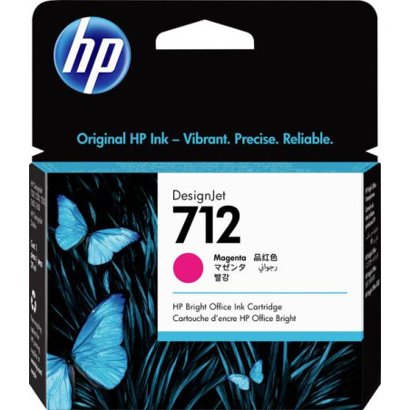 Cartuccia HP n.712 magenta 29ml