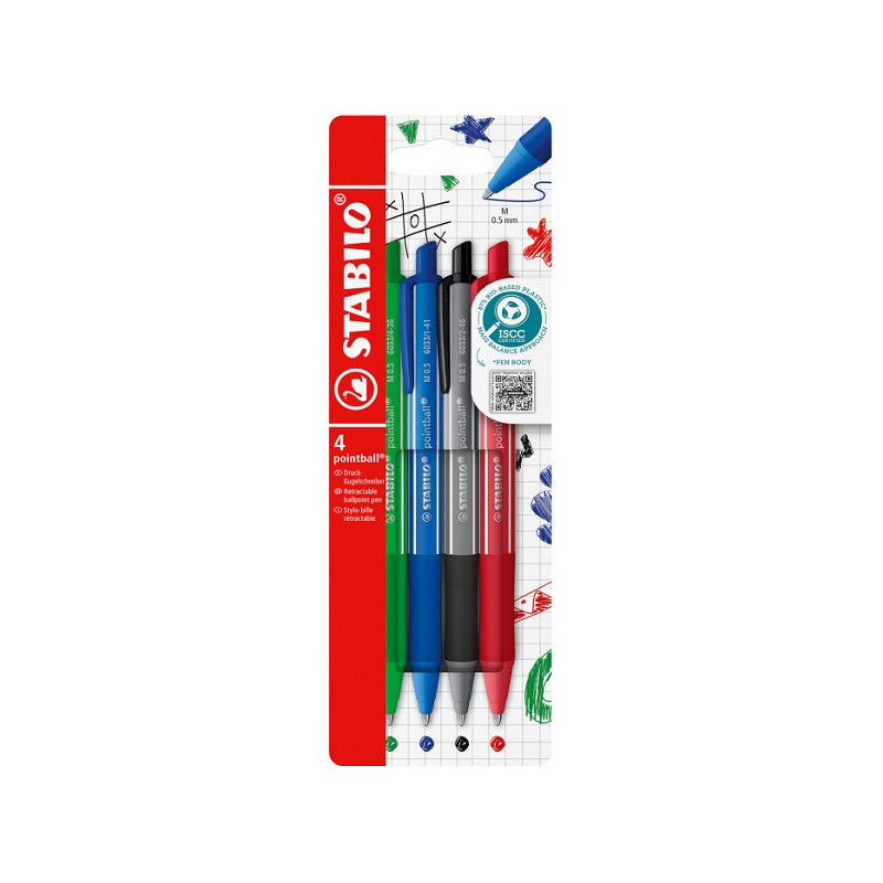 Penne Stabilo pointball 4PZ