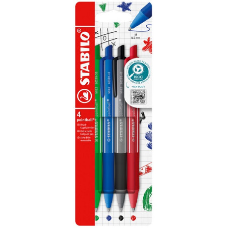 Penne Stabilo pointball 4PZ