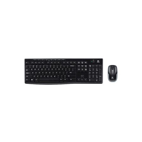Tastiera + mouse Logitech wireless mk270