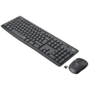 Tastiera + mouse Logitech wireless mk295  NERA