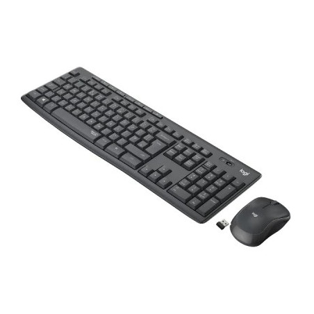 Tastiera + mouse Logitech wireless mk295  NERA