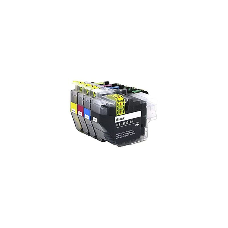 Cartuccia Brother LC3213 comp.bk