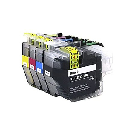 Cartuccia Brother LC3213 comp.bk