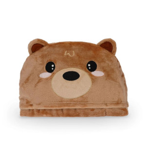Coperta con Cappuccio Teddy Bear - Cosy Hugs - legami