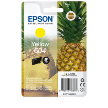 Epson cartuccia giallo 604 ananas