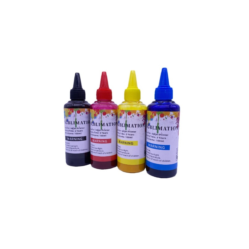 Kit inchiostro sublimatico per stampanti Epson T604 - 4 x 100ml