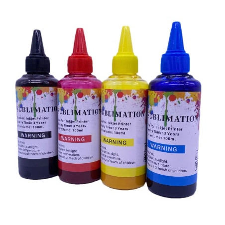 Kit inchiostro sublimatico per stampanti Epson T604 - 4 x 100ml