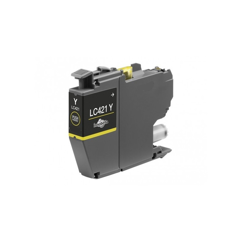 Cartuccia Brother LC421 Giallo compatibile