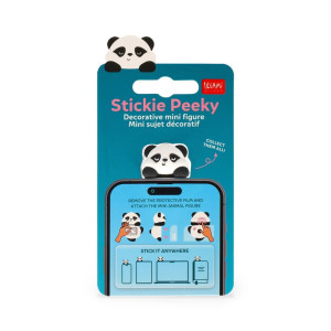 Figura Decorativa Adesiva - Stickie Peeky - Panda - legami