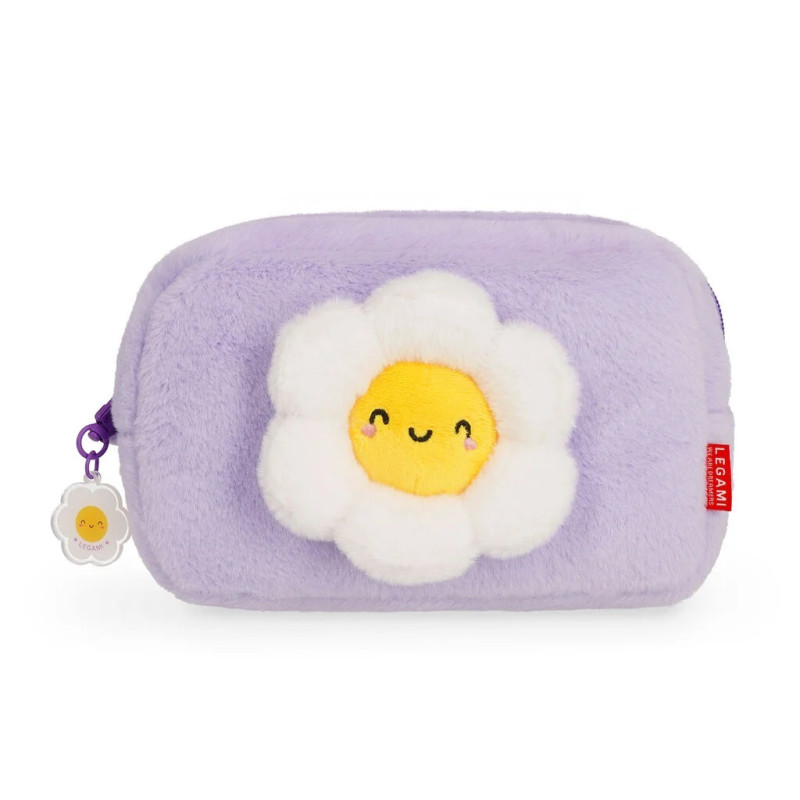 Pouch Multiuso in Plush - Carry Me Softly - Daisy - legami