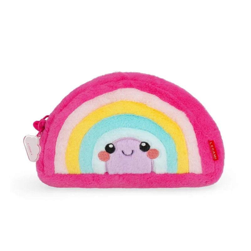 Pouch Multiuso in Plush - Carry Me Softly - Rainbow - legami