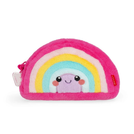 Pouch Multiuso in Plush - Carry Me Softly - Rainbow - legami