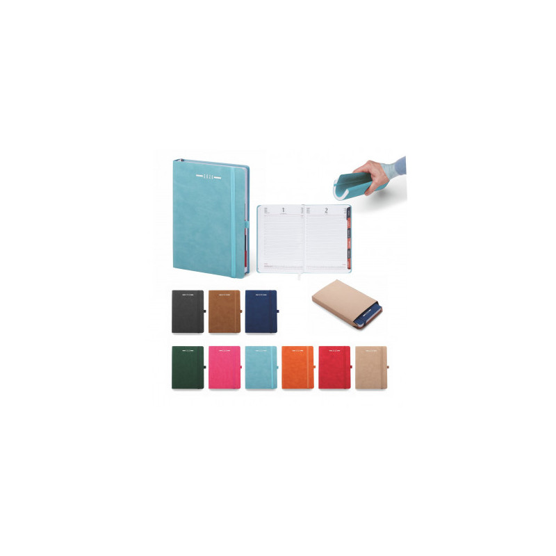 Agenda Giornaliera Fustellata 15 X 21 2026 Flexi Soft