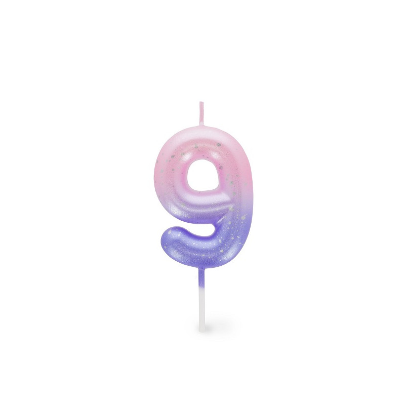 Candelina n.9 pink Legami