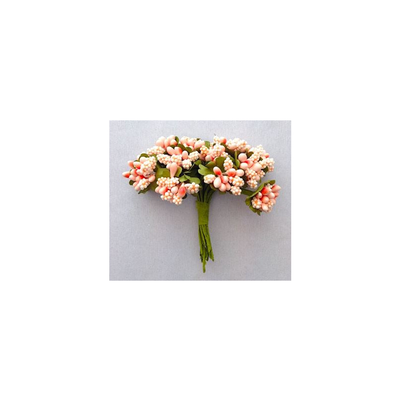 fiori per bomboniere 24pz bianchi