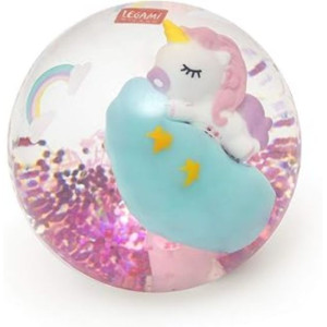 Pallina rimbalzina Liht-up bouncy ball unicorn- Legami