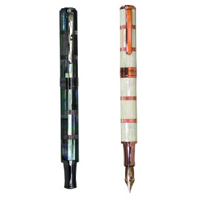 Penna da regalo Monteverde Regatta Mother of Pearl Stilografica Metallizzata