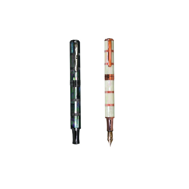Penna da regalo Monteverde Regatta Mother of Pearl Stilografica Metallizzata