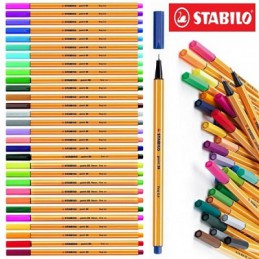 Penna Stabilo Point 88 neon rosso