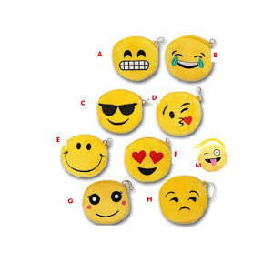 Portamonete pelouche Emoticons