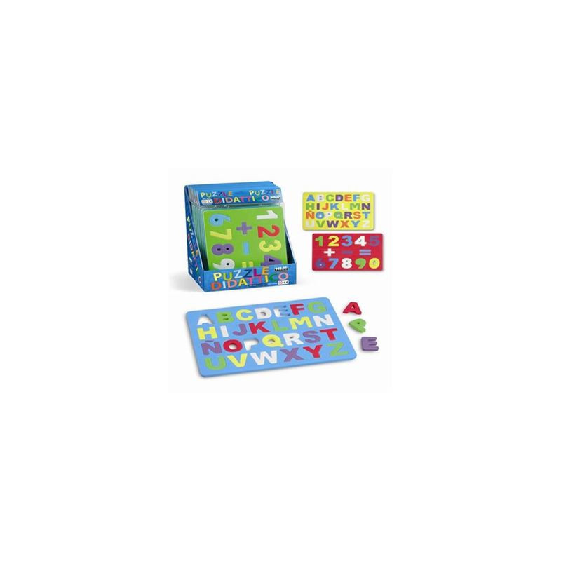 Puzzle numeri e lettere