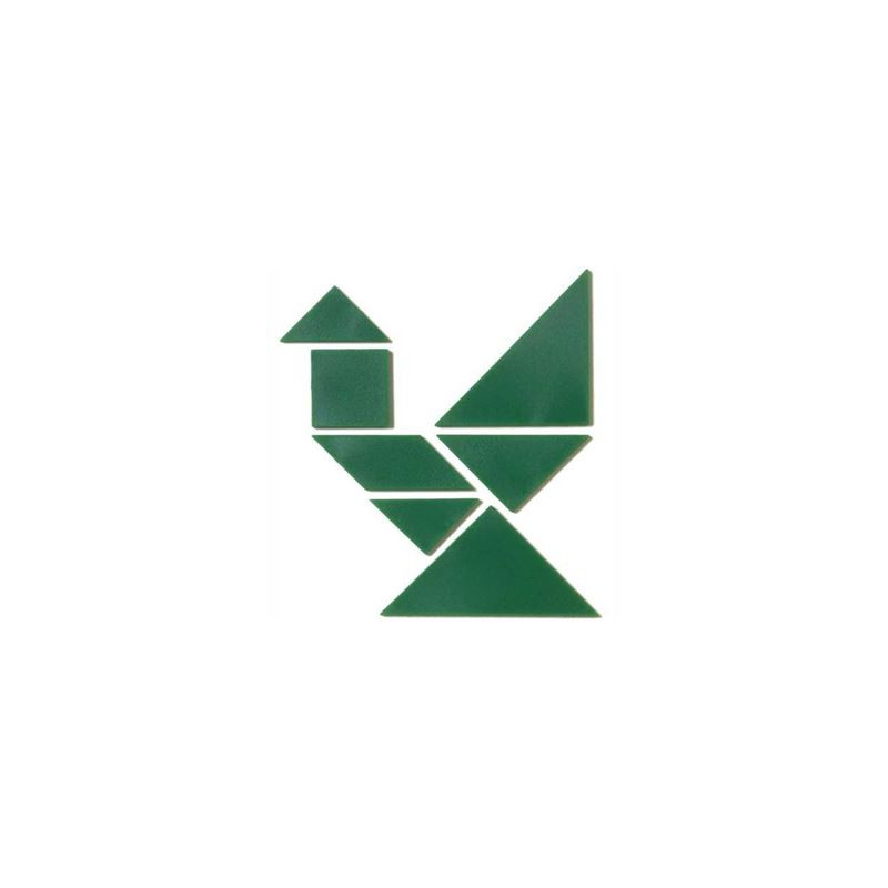 Puzzle tangram in plastica 4pz 28pz