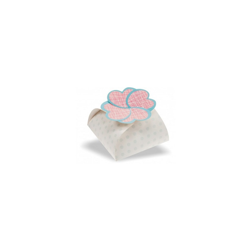 Scatole da regalo 4pz Fiore