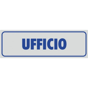 Targhette adesive ufficio