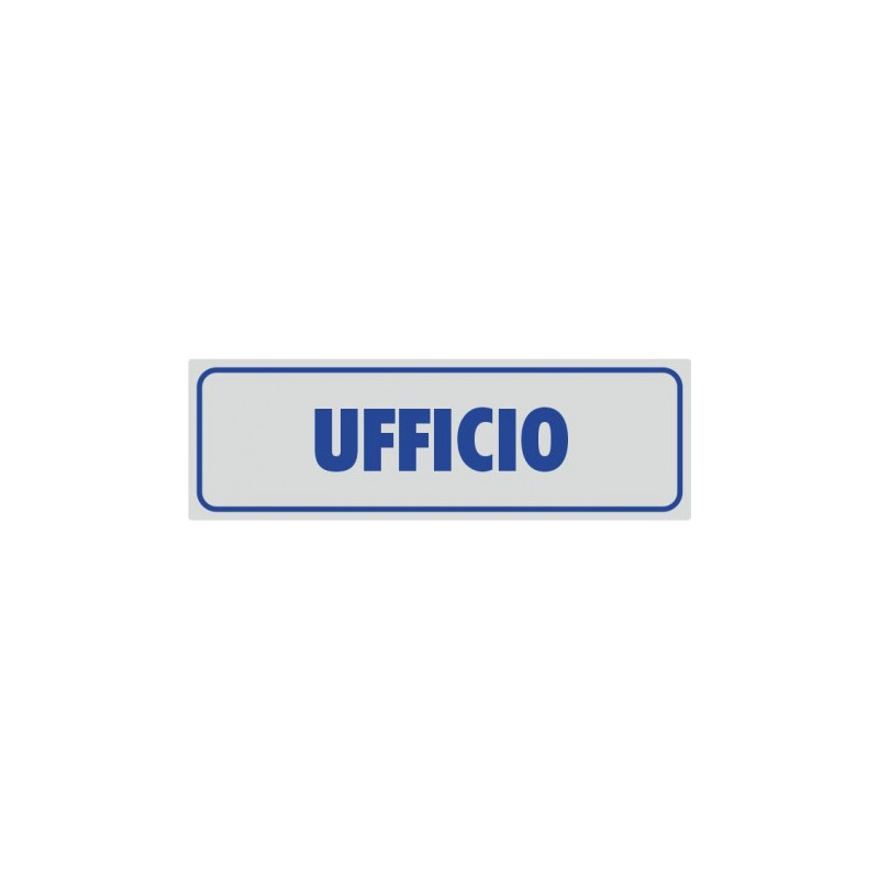 Targhette adesive ufficio