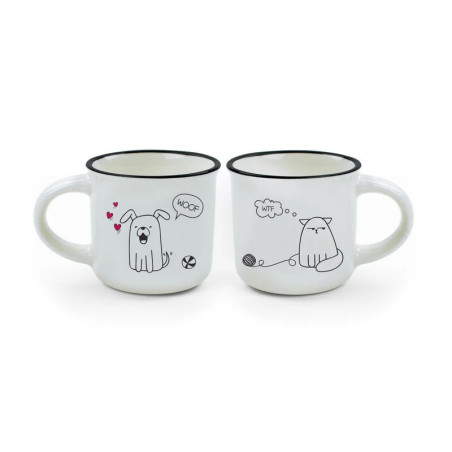 Tazzine da caffè Espresso for Two  - Corgi Legami